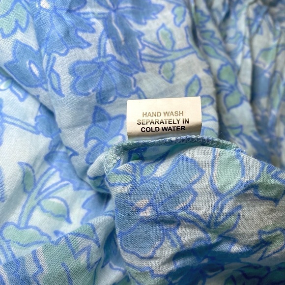 Dolma Alya Top in Blue Floral - Picture 10 of 15